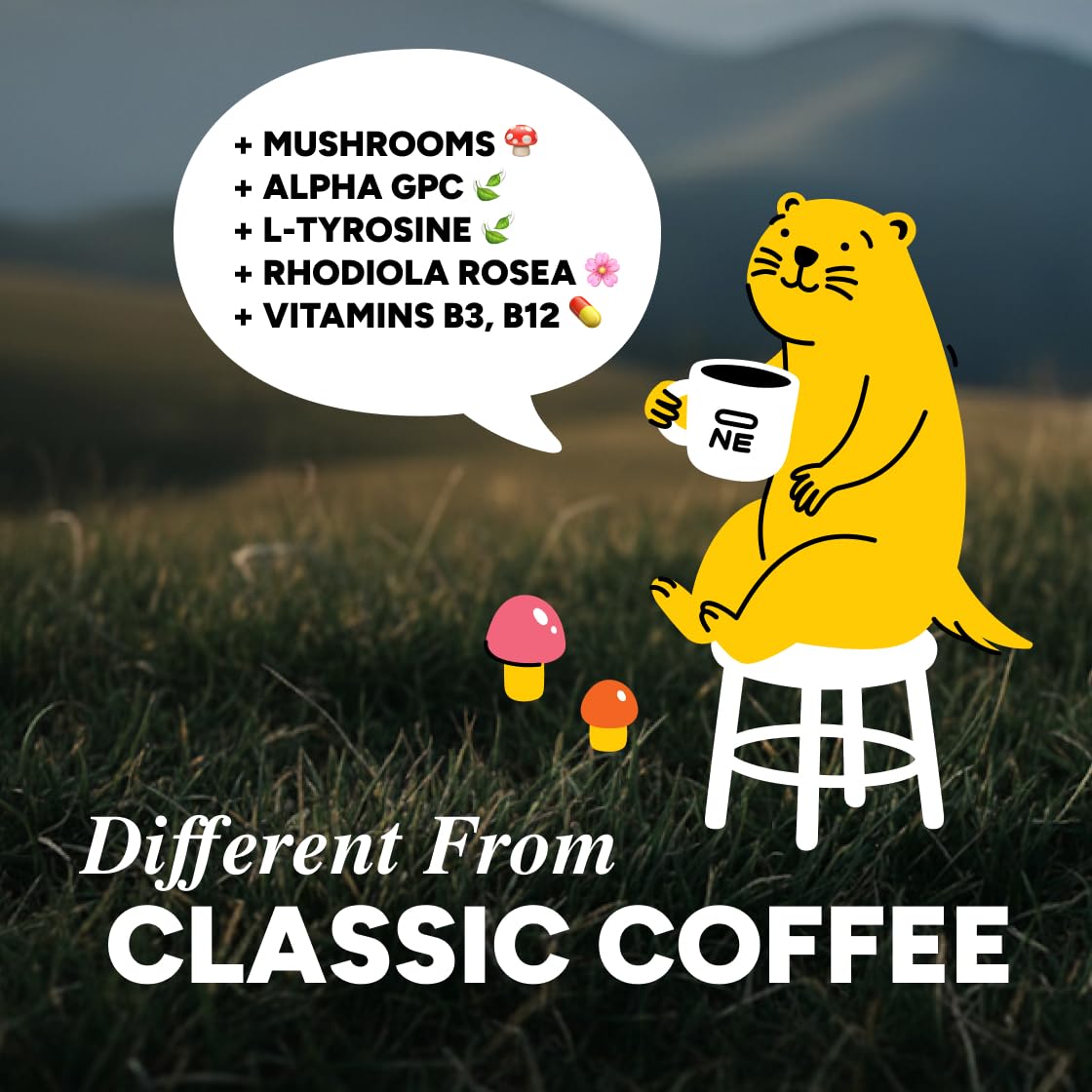 Rhodiola and stress support in HabitONE blend