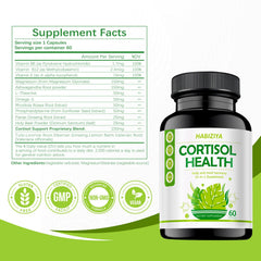 Adaptogens aiding cortisol balance and adrenal health
