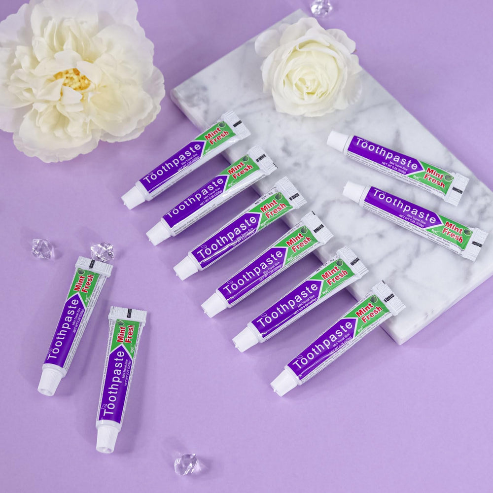 Charity-friendly bulk toothpaste for hotels, offices, and homes