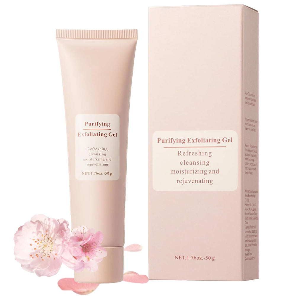 Haigou Purifying Exfoliating Gel bottle for gentle pore care and cleansing