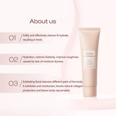 Haigou Purifying Exfoliating Gel packaging and branding on box