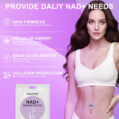 Person applying NAD+Patches to the skin