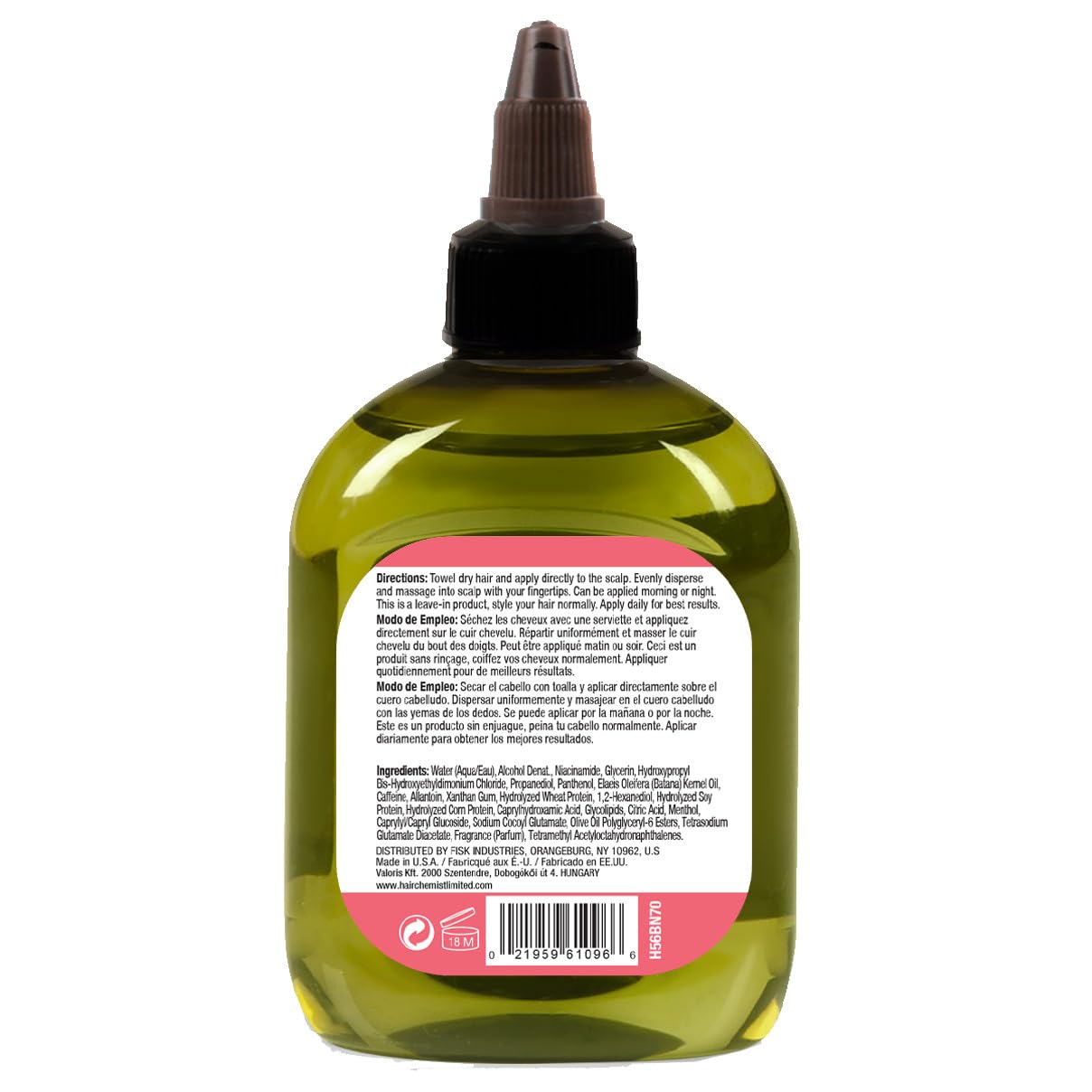 Hair Chemist Batana Oil Hair Treatment application close-up