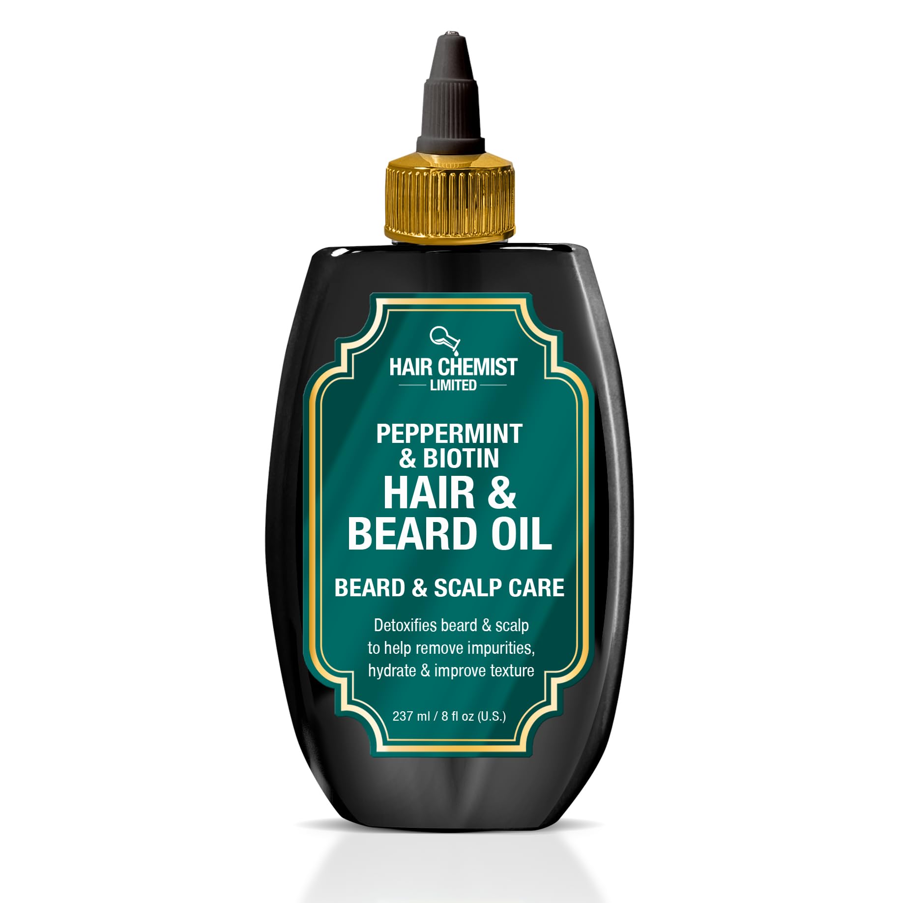 Hair Chemist Beard Oil bottle ready for daily grooming and refresh.