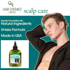 Hair Chemist Peppermint Scalp Stimulator tingling closeup indicating cooling sensation