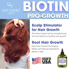 Hair Chemist packaging highlights the convenient 7.1 oz bottle.