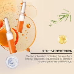 Hair Growth Ampoules home routine, simple scalp care setup.