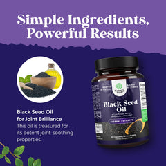 Hair growth benefits from black seed oil capsules