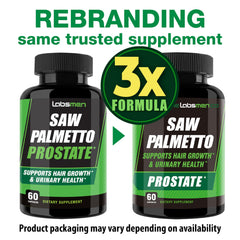 Hair growth supporting blend with saw palmetto and other natural ingredients