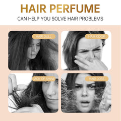 Hair Perfume for Women travel-size bottle designed for on-the-go fragrance