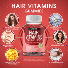 Close-up of hair vitamin gummies texture