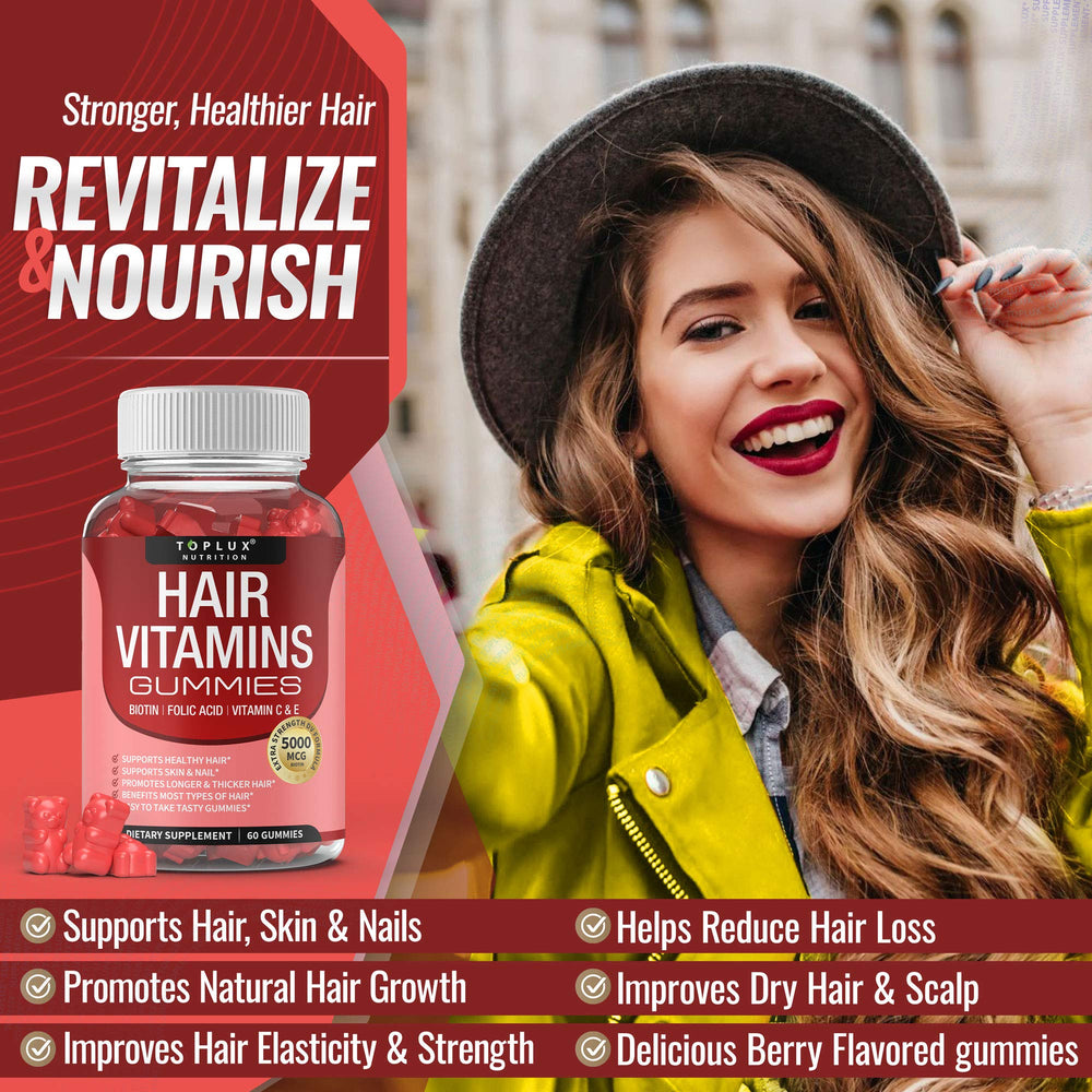 Ingredients: Biotin, Folic Acid, Vitamin C & E