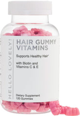 Front view of Hair Vitamins Gummies bottle