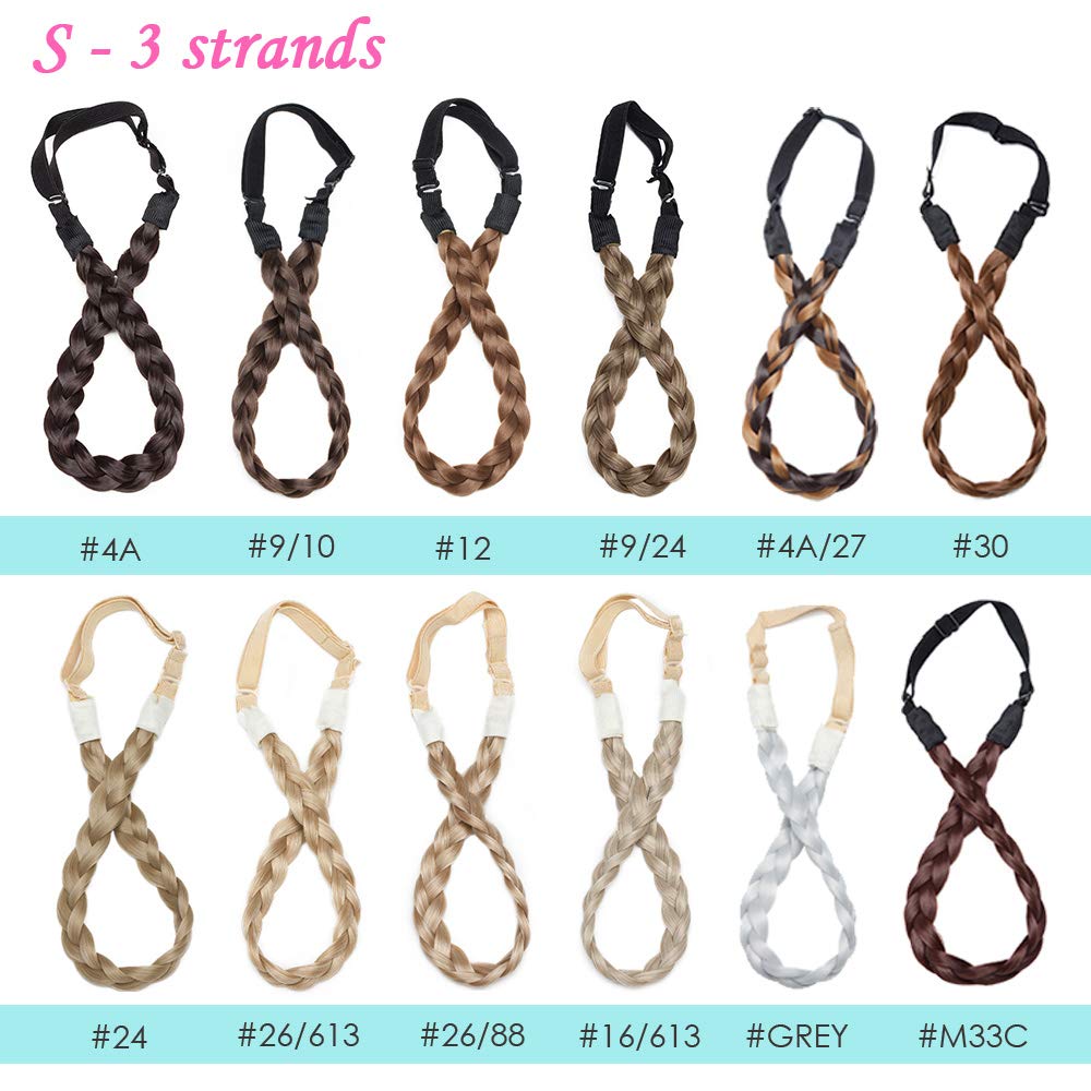 Hairro 3-strand braid looks polished and natural