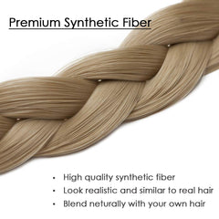 Hairro synthetic hairband easy to wear, ideal for quick styling