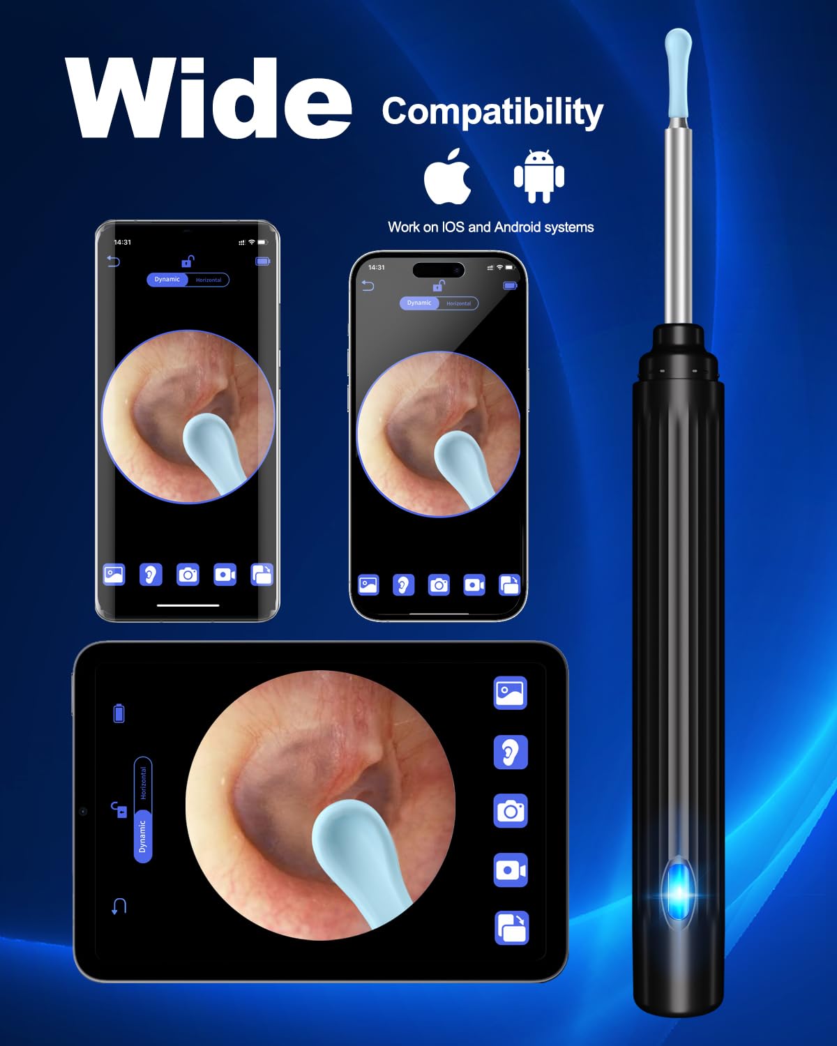 HaYiue silicone ear spoons provide gentle removal without scratching