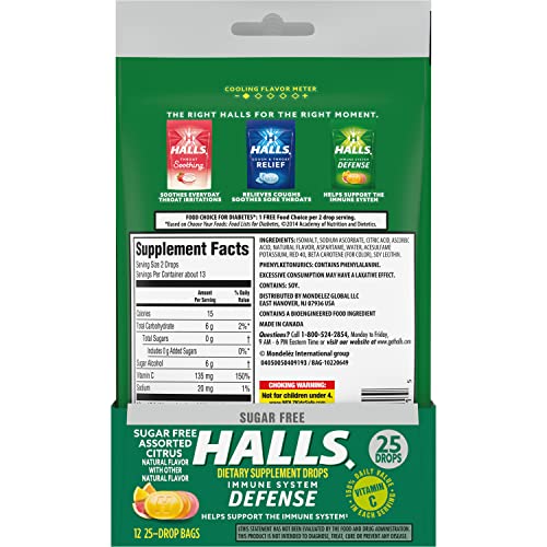 Serving up to six servings per day instruction