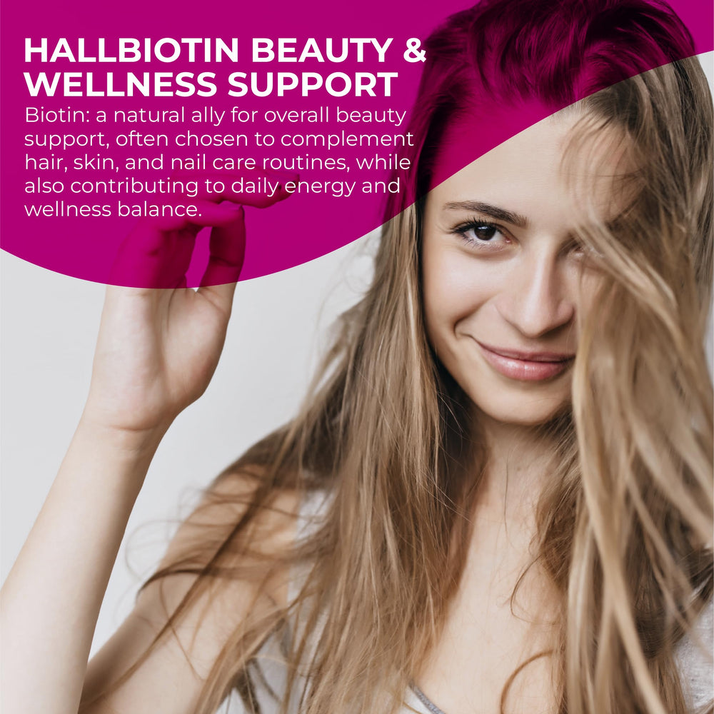 Skin radiance concept with Biotin