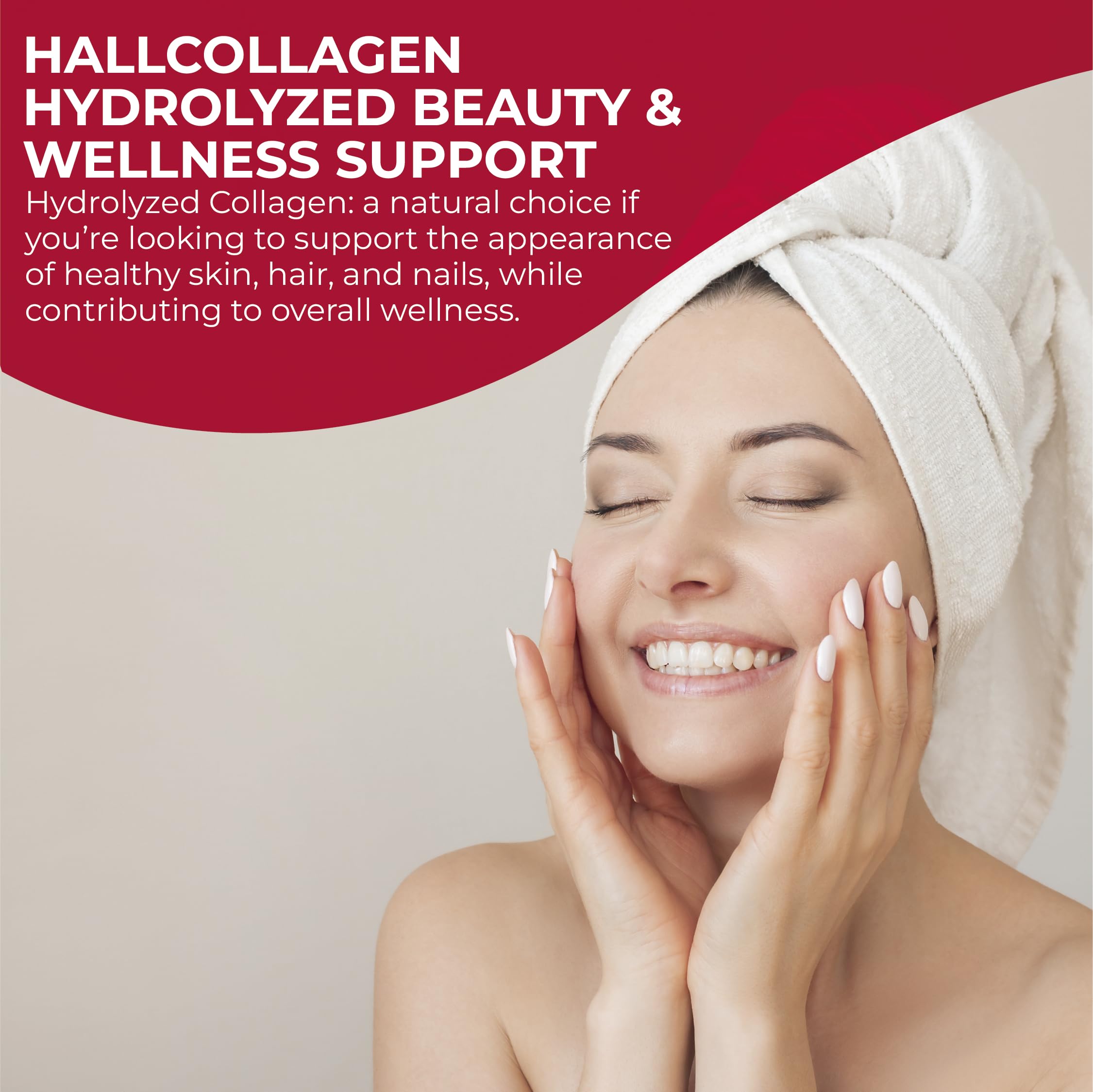 Blueberry fruit extract on the Collagen powder label