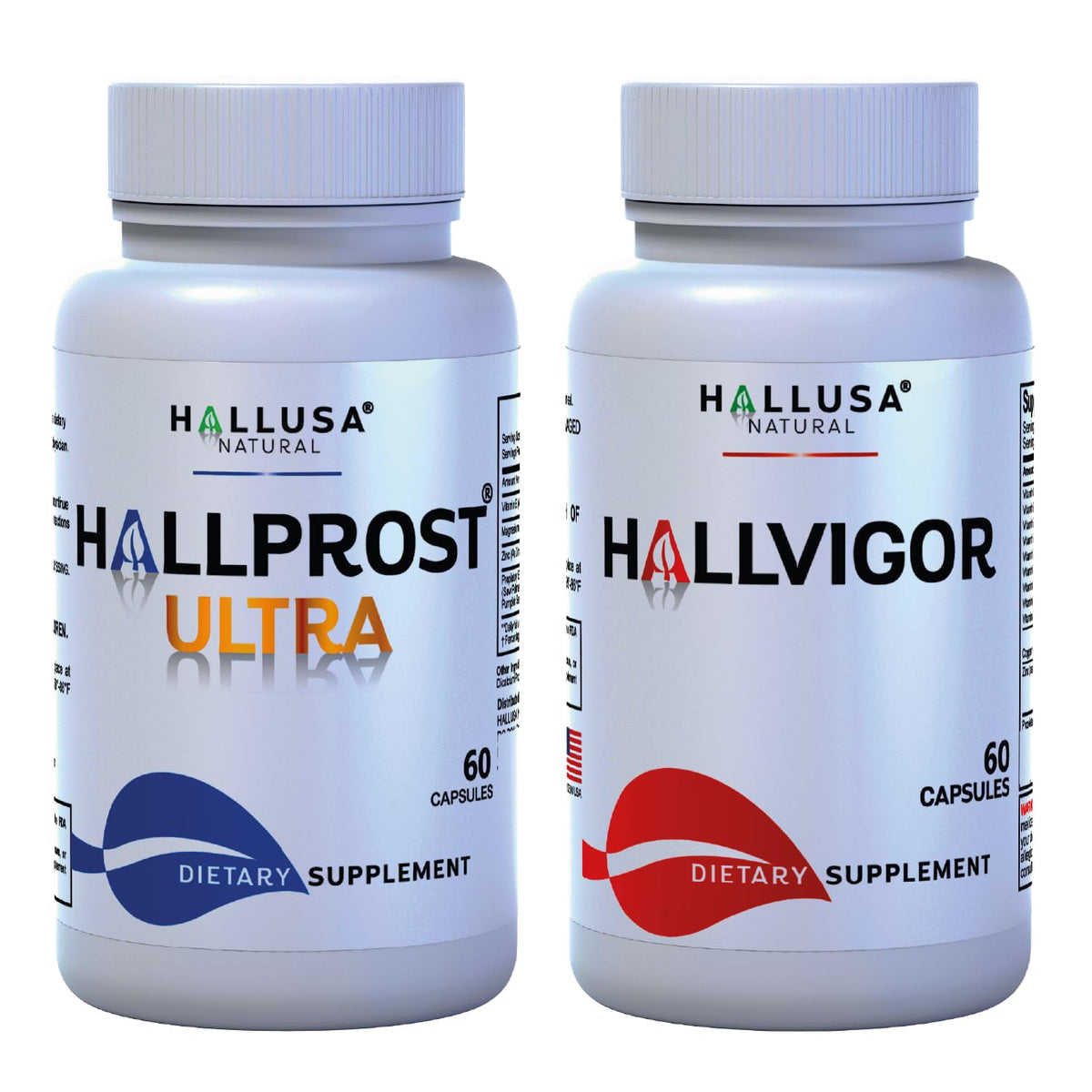 Bottle of Hallprost Ultra 120 capsules by Hallusa Natural
