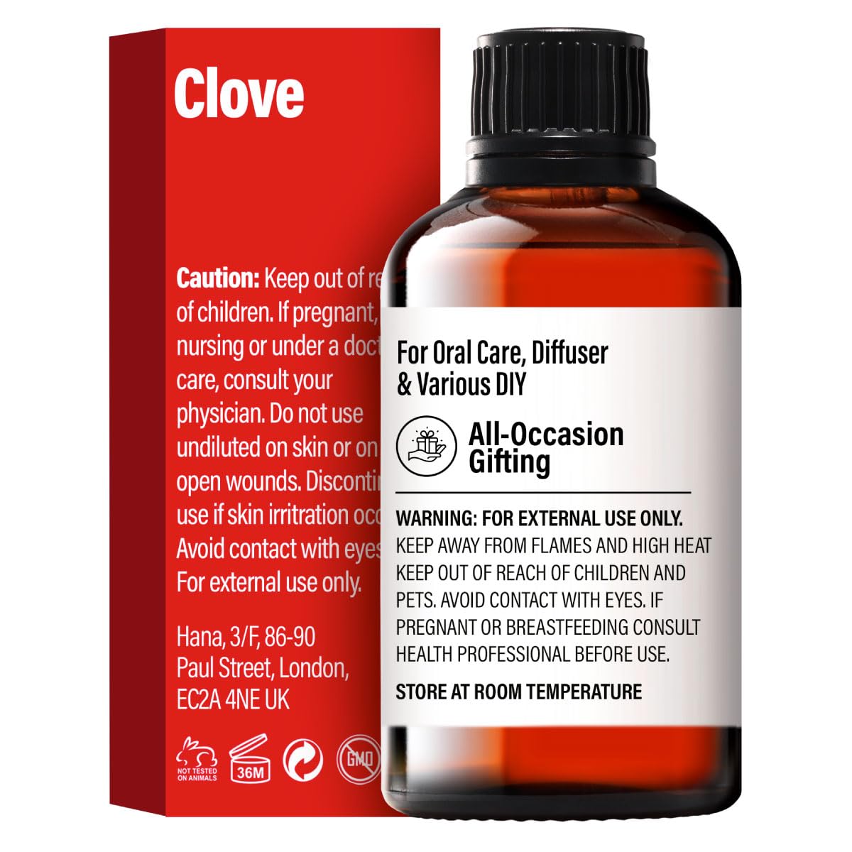 Clove essential oil for hair and scalp care