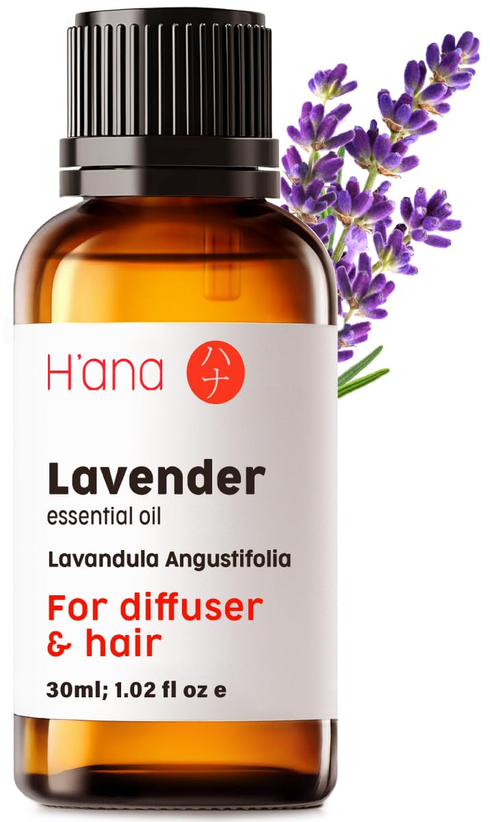 H'ana Lavender Essential Oil bottle 1.02 fl oz