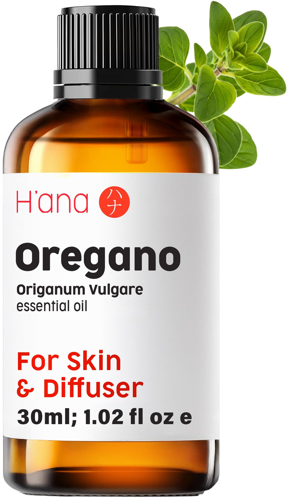 H'ana Oregano essential oil bottle - 1.02 fl oz (hero image)