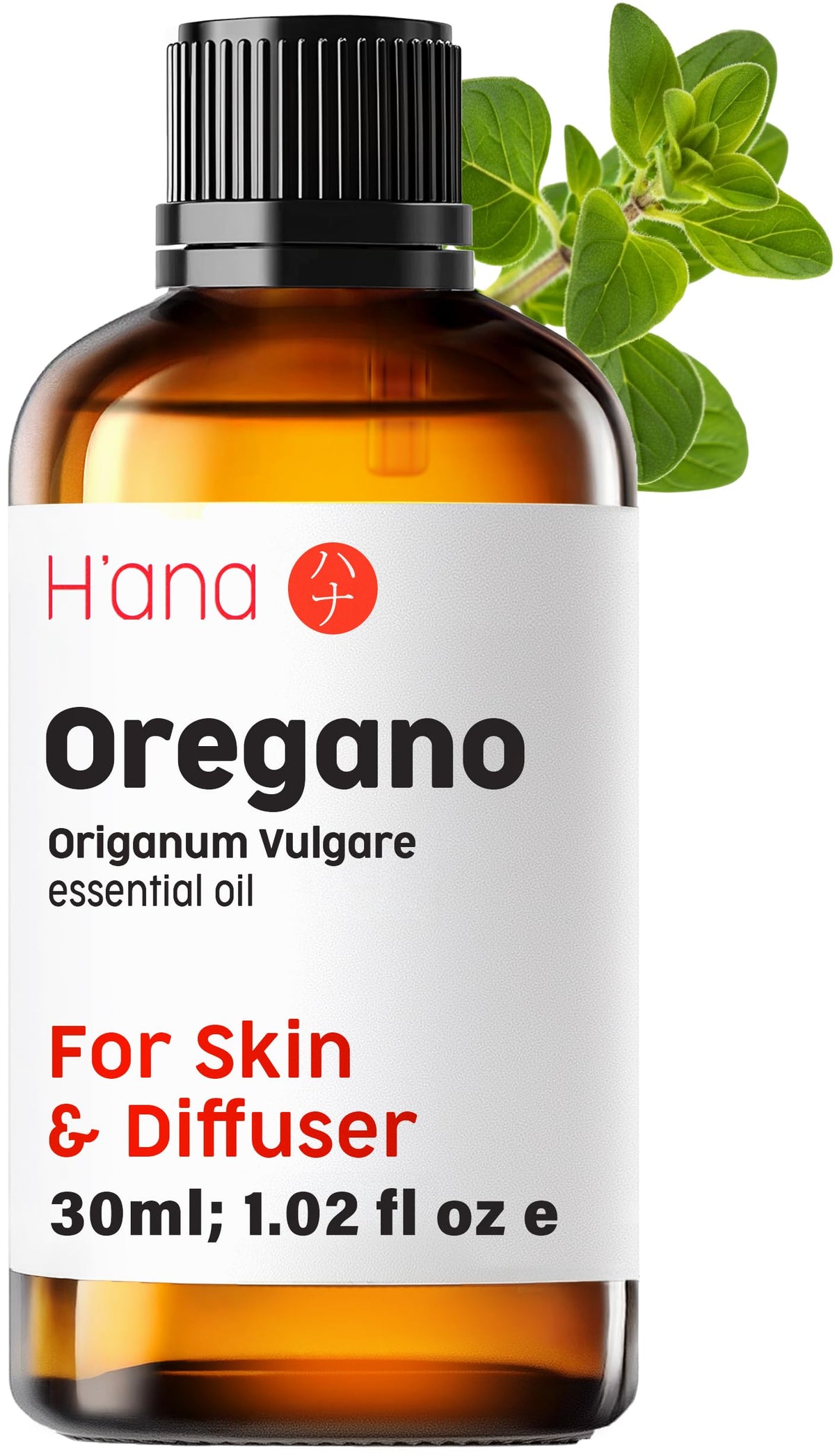 H'ana Oregano essential oil bottle - 1.02 fl oz (hero image)