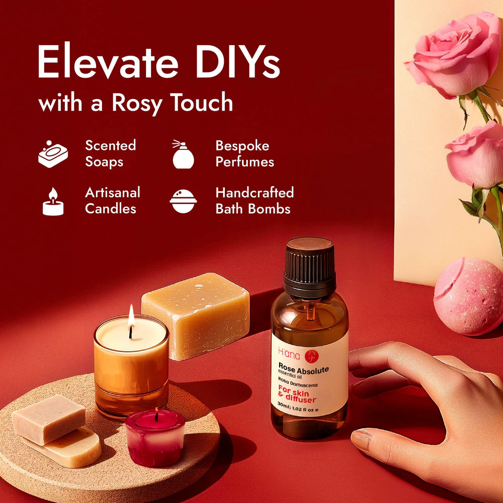 Turkish rose petals used to extract H'ana Rose Essential Oil