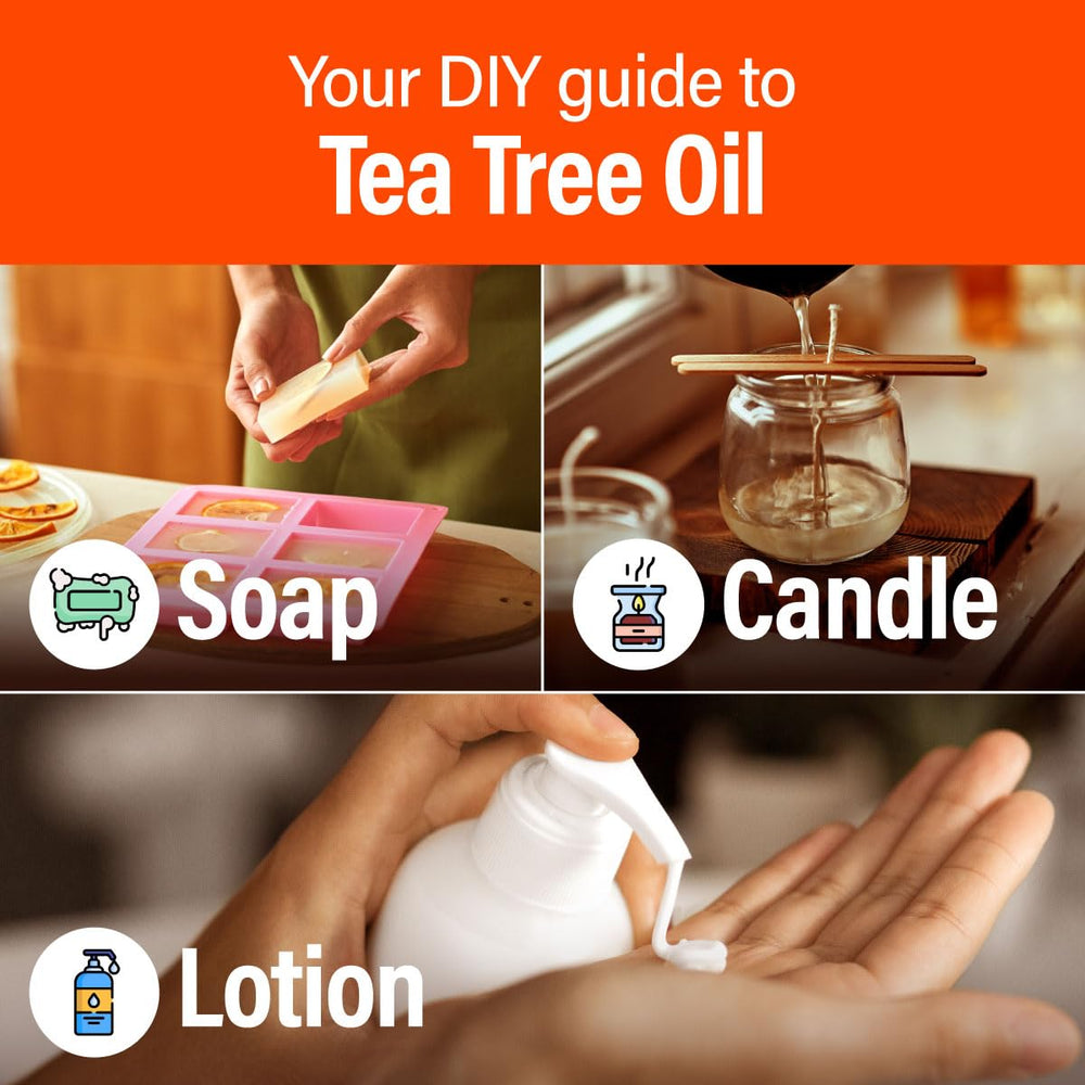 Tea tree oil for hair and scalp