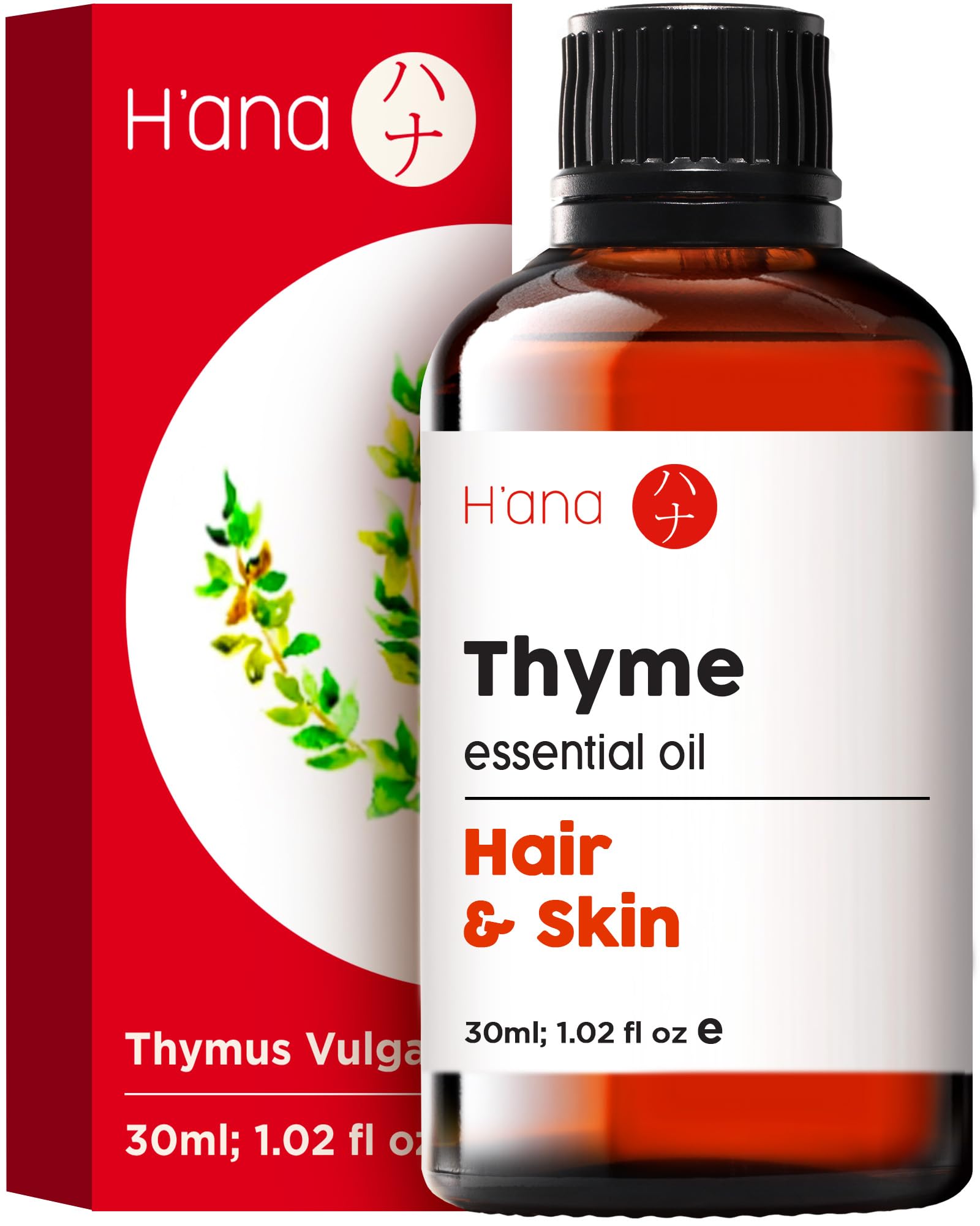 H'ana Thyme Essential Oil bottle 1.02 oz