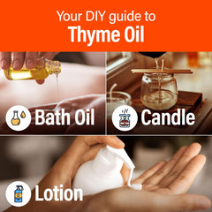 Diffuser releasing thyme essential oil aroma