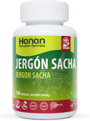 HanAn Jergon Sacha 100 capsules – natural Dracontium loretense leaf powder from Peru
