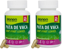 Hanan Pata de Vaca 100 Capsules bottle with label – vegan & non-GMO
