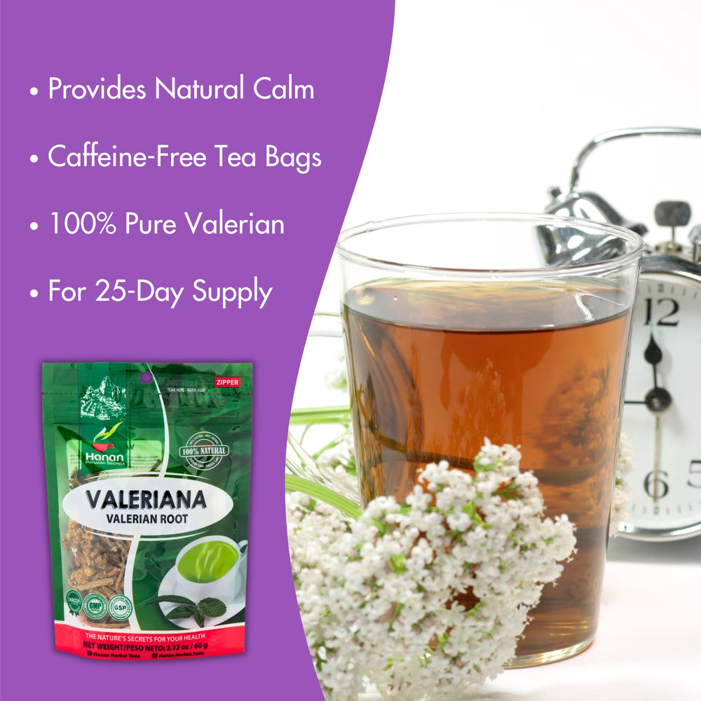 Sustainably sourced valerian root from Peru