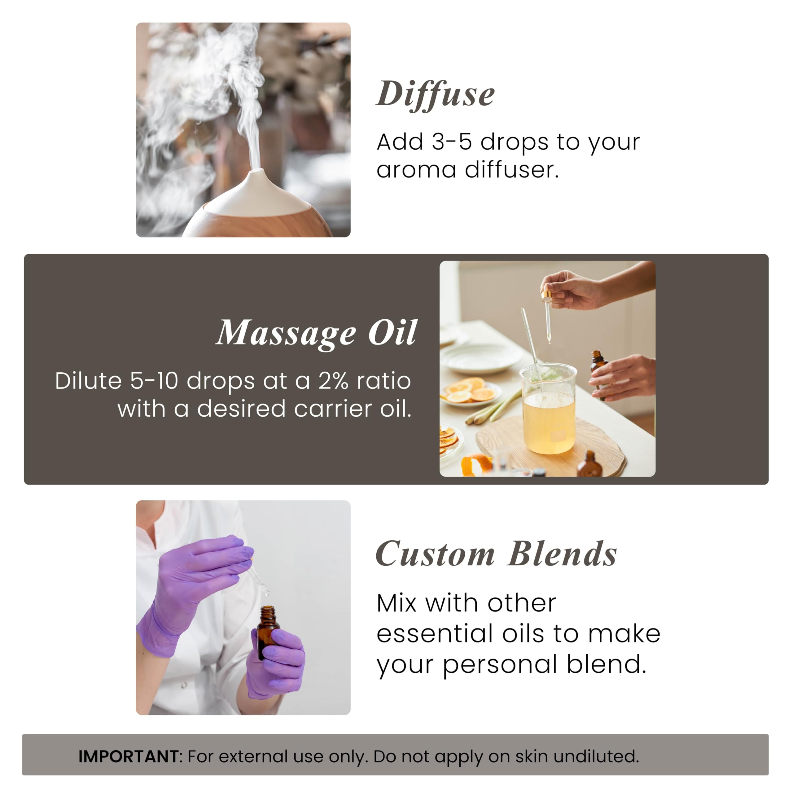 Black pepper essential oil for handmade soaps and candles