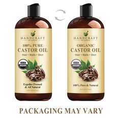 Castor oil for eyebrows and eyelashes care