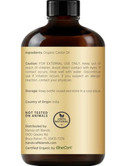 Close-up of bottle label and branding
