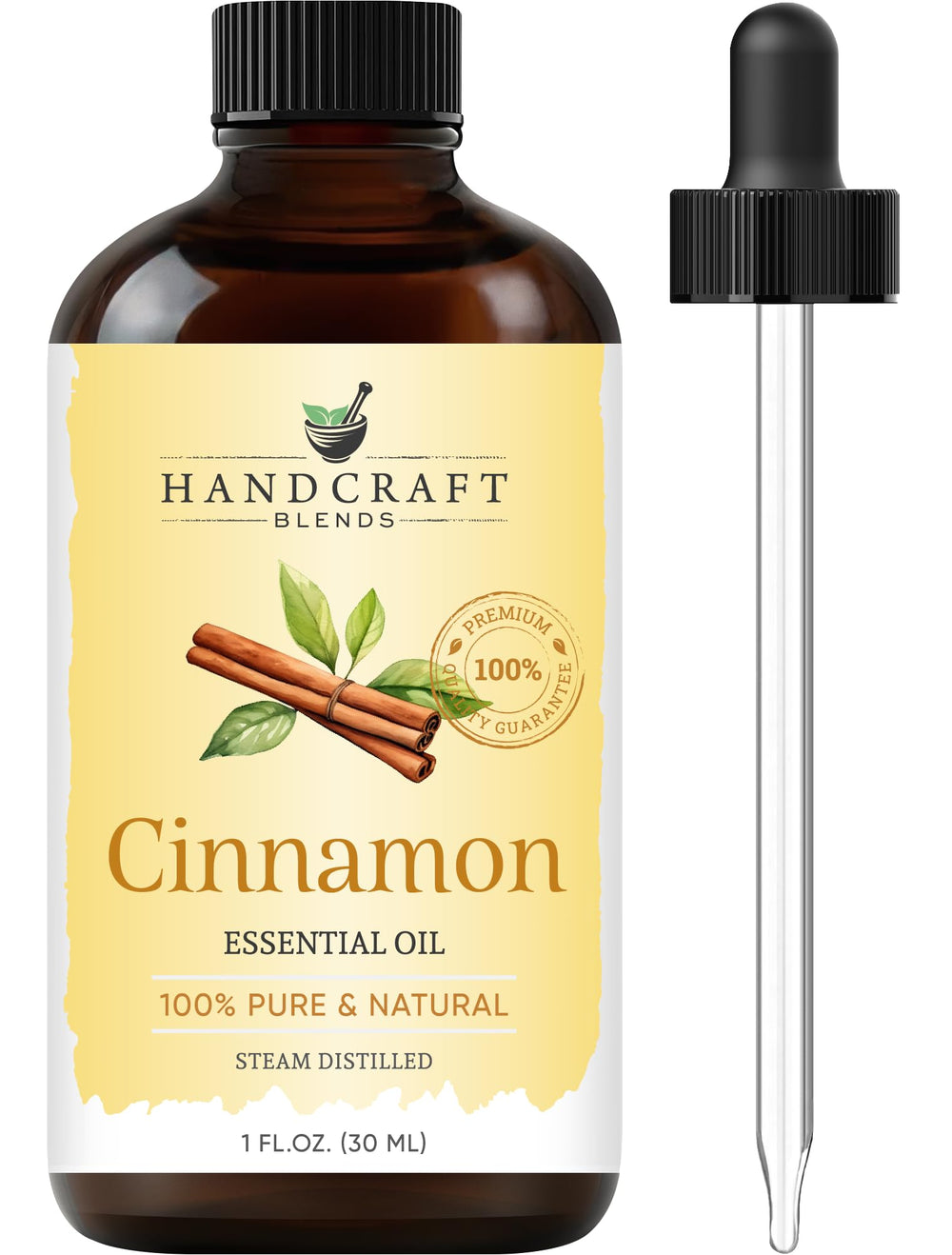 Handcraft Blends Cinnamon Essential Oil 1oz bottle