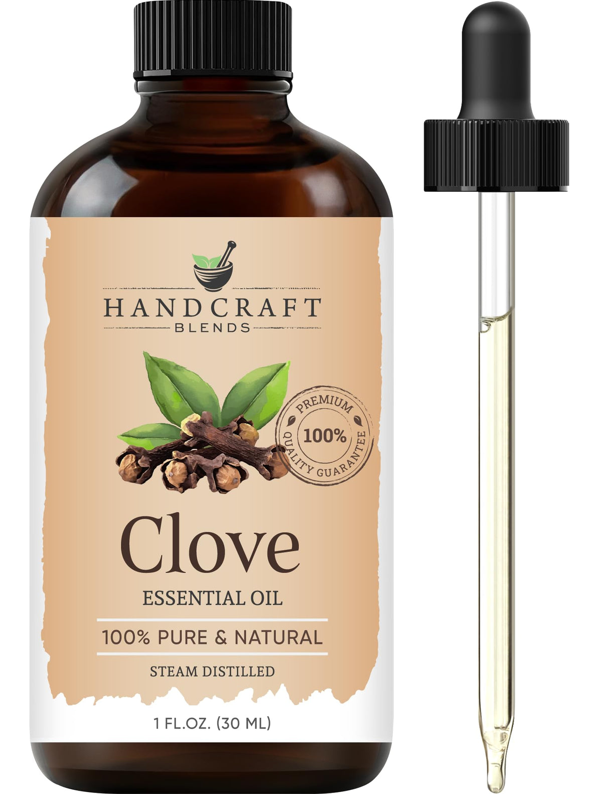 Handcraft Blends Clove Essential Oil 1 oz bottle