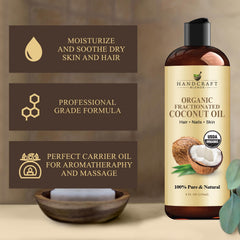 Coconut oil for massage
