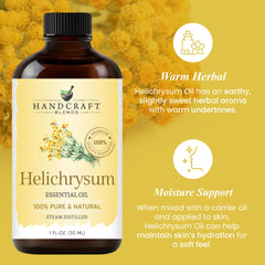 Amber bottle highlighting UV protection for Helichrysum oil