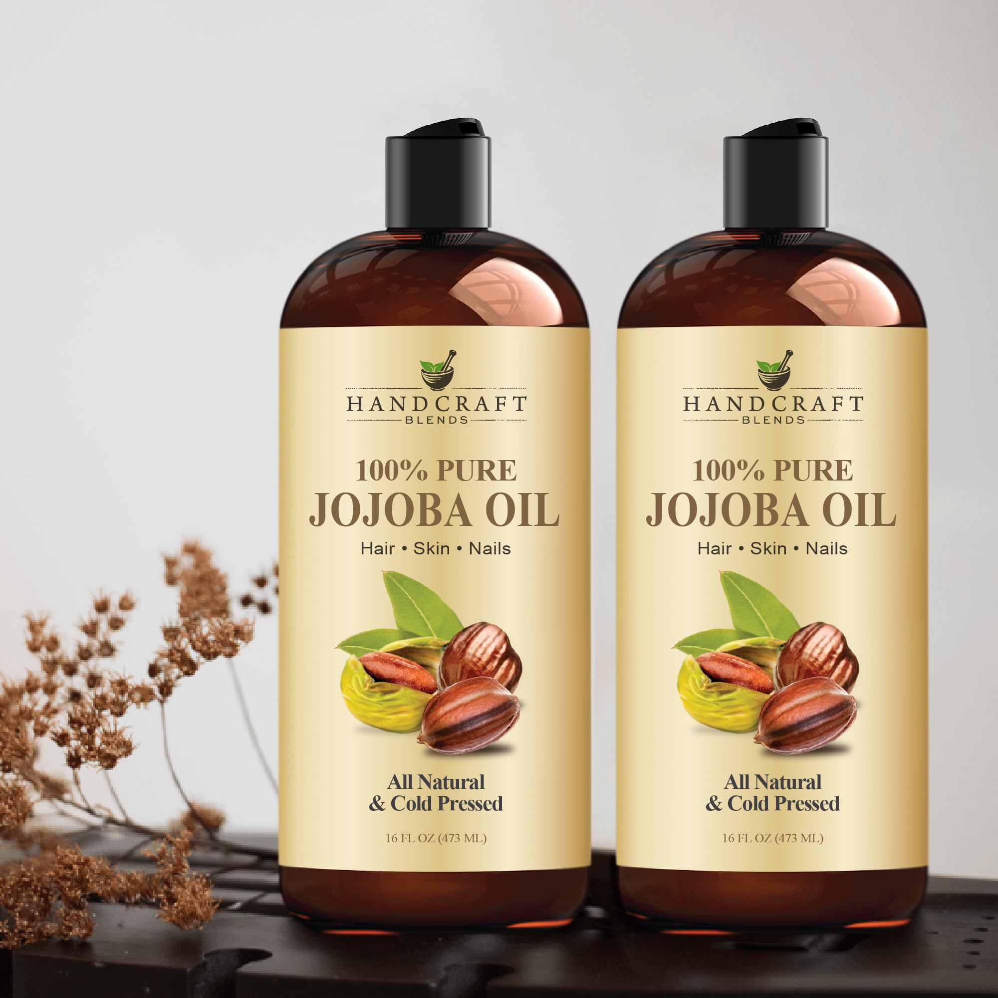 Handcraft Blends Jojoba Oil 16 oz - hexane-free