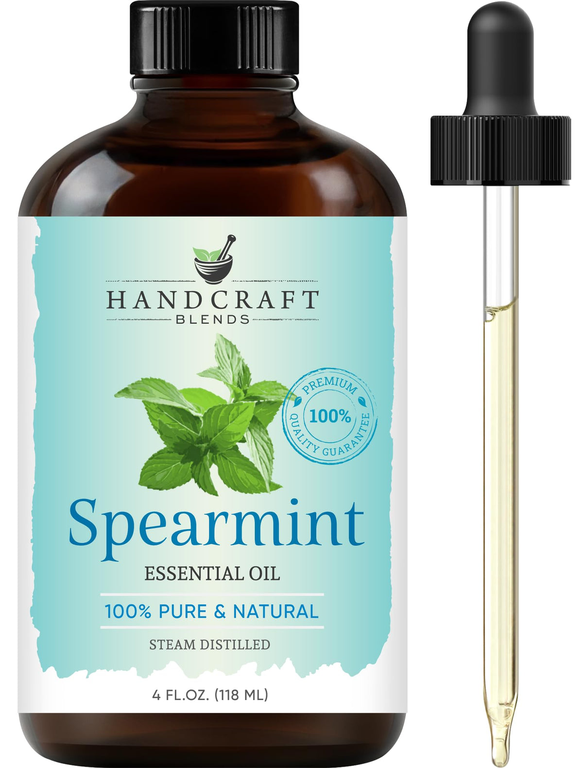 Handcraft Blends Spearmint Essential Oil 4 oz bottle