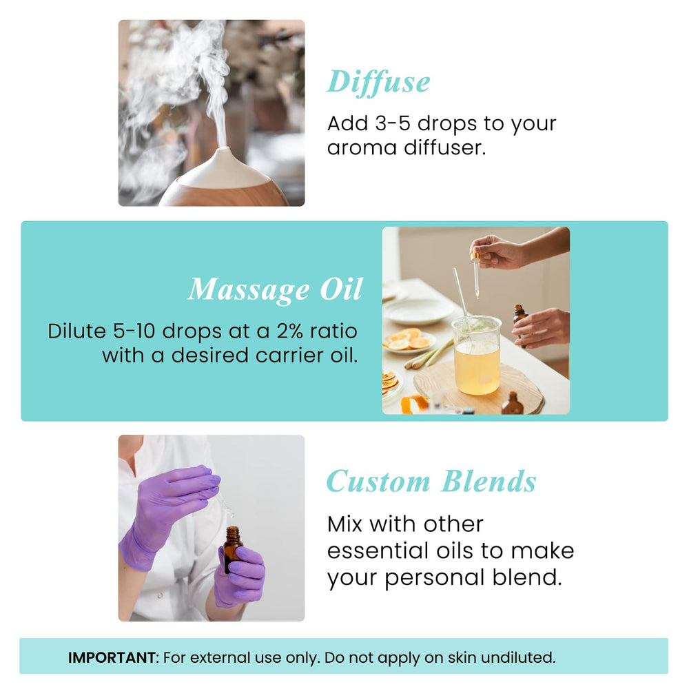 Essential oil diffuser and spearmint oil bottle