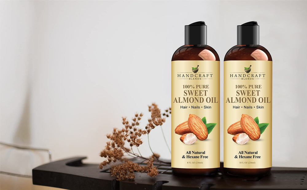 Packaging box of Handcraft Blends Sweet Almond Oil