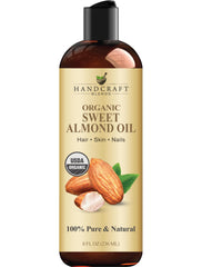 Handcraft Blends Organic Almond Oil bottle 8 oz