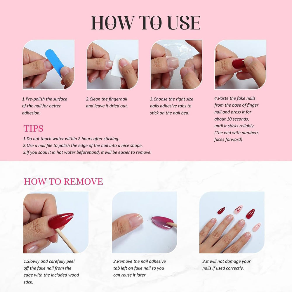 Handmade wooden cuticle stick assists gentle preparation and push-back.