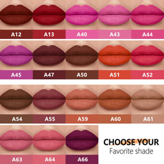 HANLADY Dark Burgundy shade chart highlights 18+ versatile tones