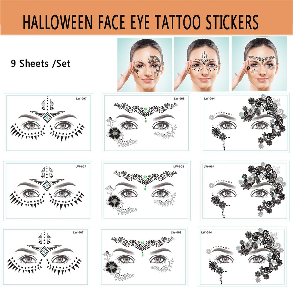 HANSAMU Halloween masquerade look showcases dramatic eye accents for festive events.